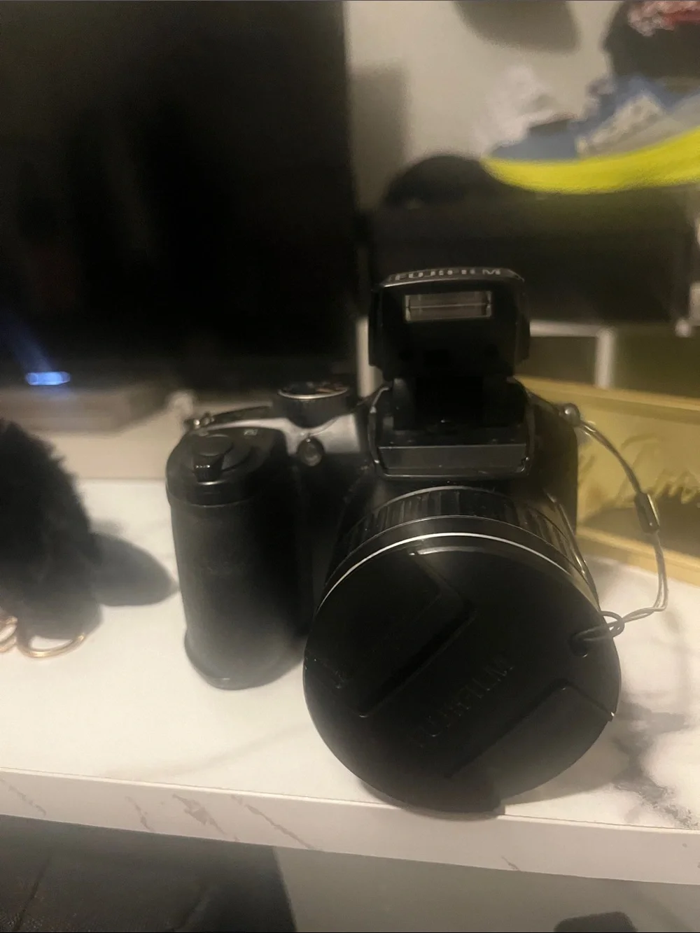 Fujifilm Black Digital Camera with Fujinon Lens